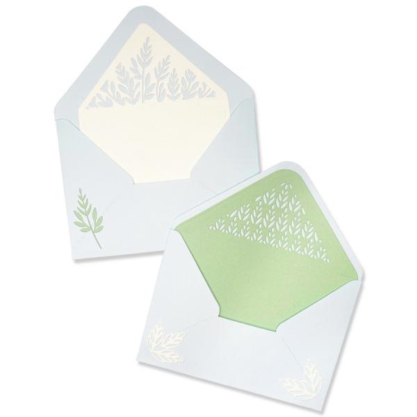 Sizzix - Stanzschablone "Botanic Envelope Liners" Thinlits Craft Dies by Jennifer Ogborn