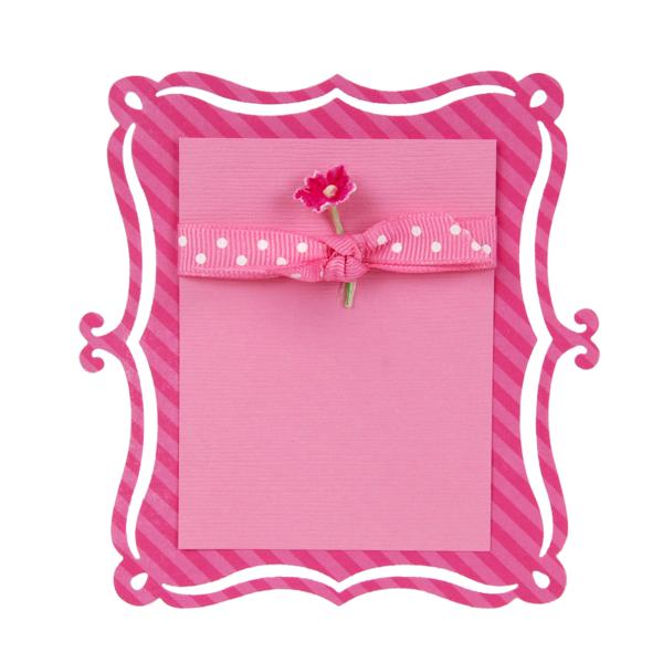 Sizzix - Stanzschablone "Card Bracket insert" Sizzlits Dies