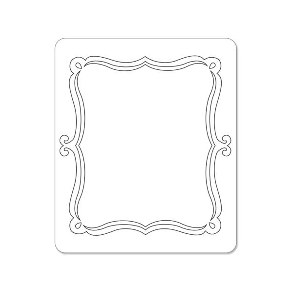 Sizzix - Stanzschablone "Card Bracket insert" Sizzlits Dies