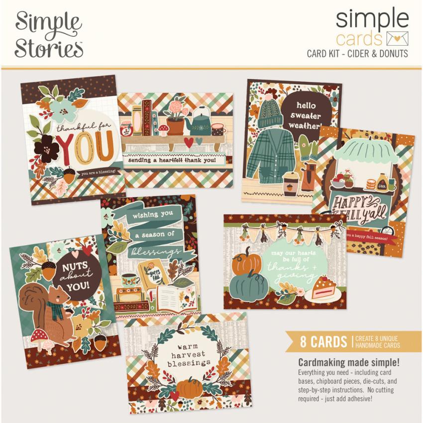 Simple Stories - Cards Kit "Cider & Donuts"