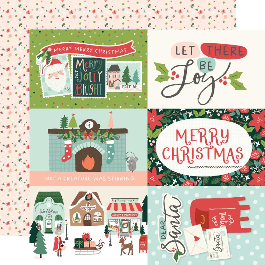 Simple Stories - Collections Kit "Santa's Village" 12 Bogen Designpapier