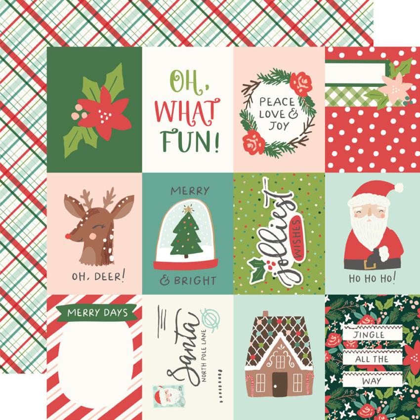 Simple Stories - Collections Kit "Santa's Village" 12 Bogen Designpapier