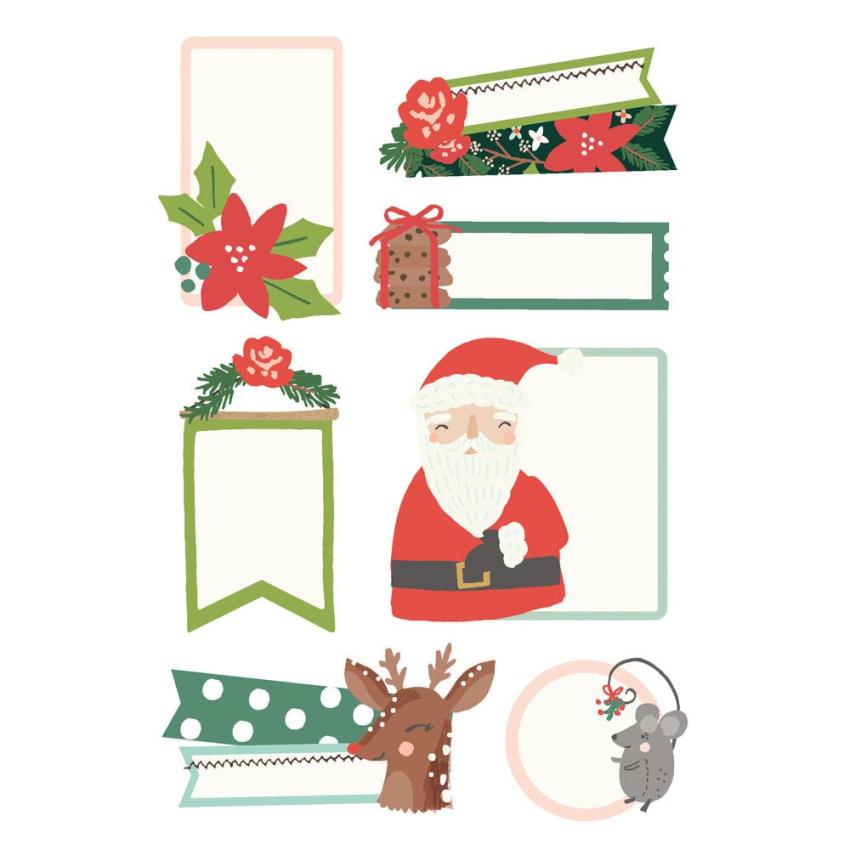 Simple Stories - Aufkleber "Santa's Village" Sticker Book