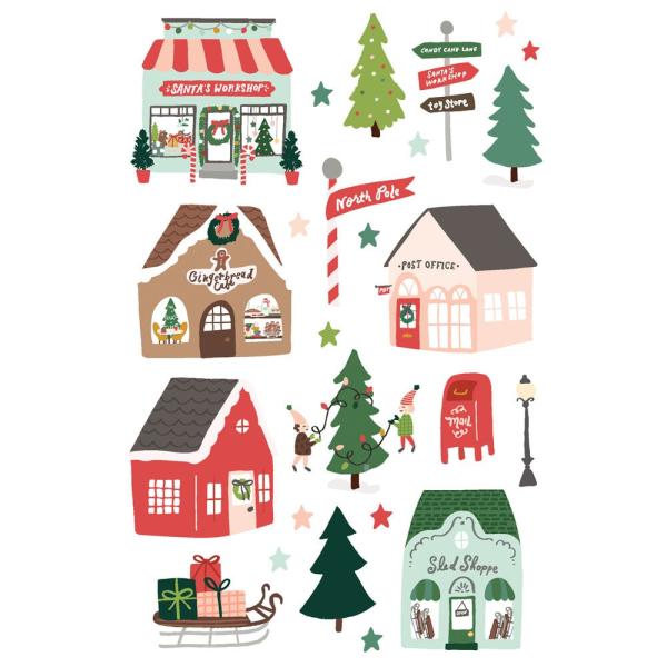 Simple Stories - Aufkleber "Santa's Village" Sticker Book