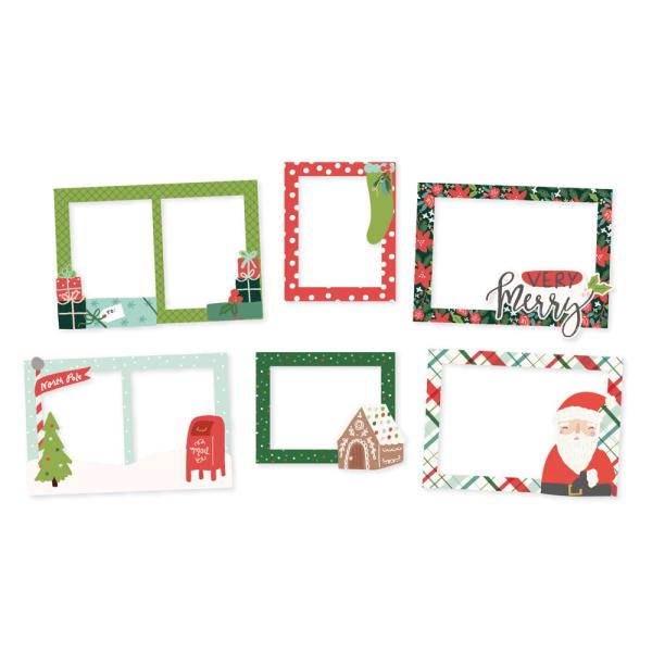 Simple Stories - Chipboard Frames "Santa's Village" 