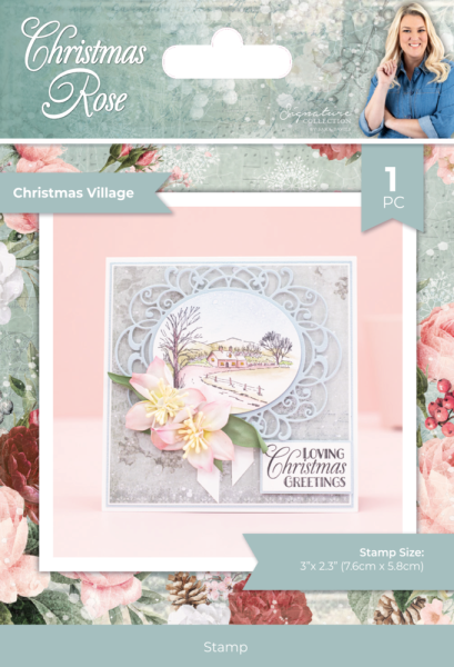 Crafters Companion - Stempel "Christmas Village" Clear Stamps