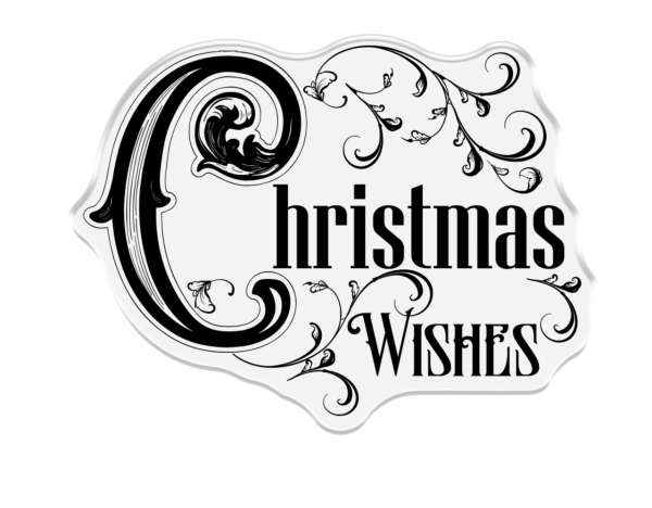 Crafters Companion - Stempel "Christmas Wishes" Clear Stamps