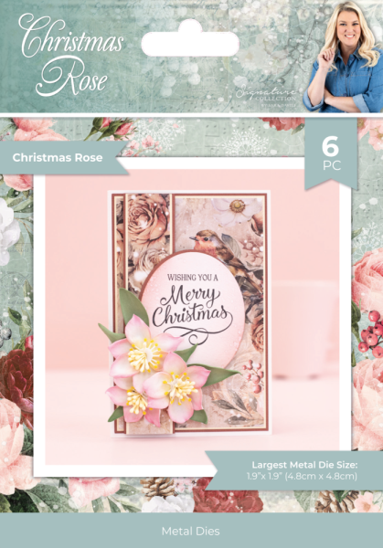 Crafters Companion - Stanzschablone "Christmas Rose" Dies