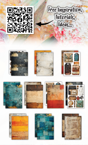 AALL and Create - Designpapier "Rusty Rhythmus" Paper Pack A6 - 10 Bogen