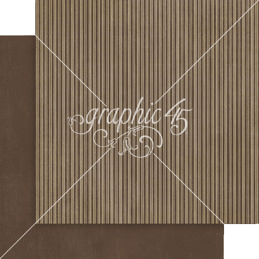 Graphic 45 - Designpapier "Autumn Greetings" Patterns & Solid Pad 12x12 Inch - 16 Bogen