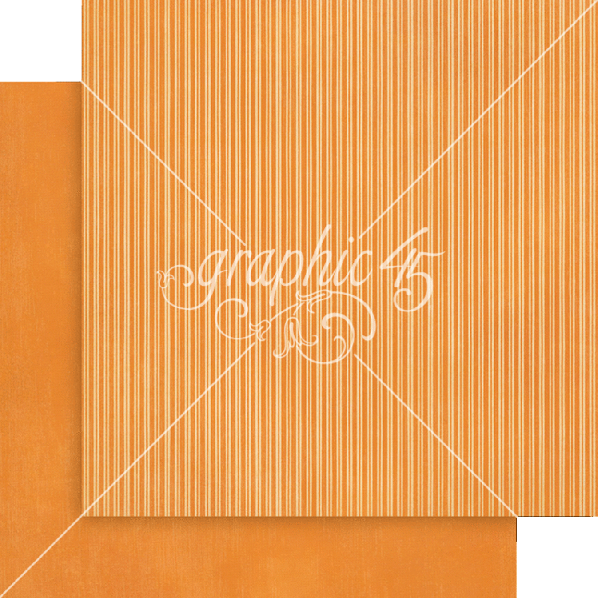 Graphic 45 - Designpapier "Autumn Greetings" Patterns & Solid Pad 12x12 Inch - 16 Bogen