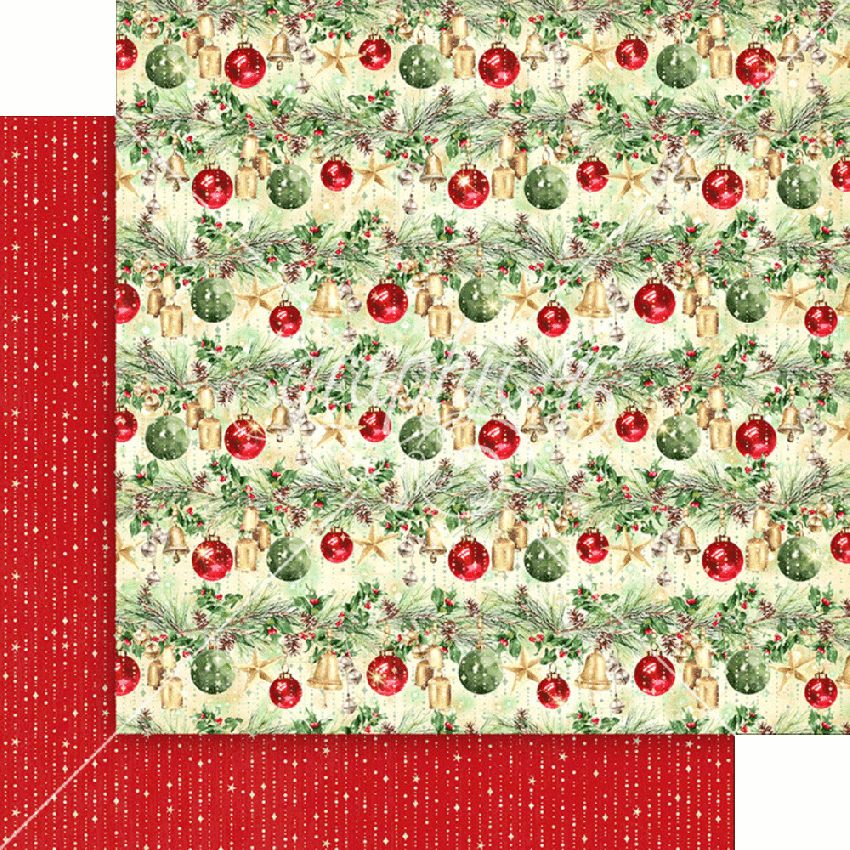 Graphic 45 - Designpapier "Merry & Bright" Collection Pack 12x12 Inch - 16 Bogen