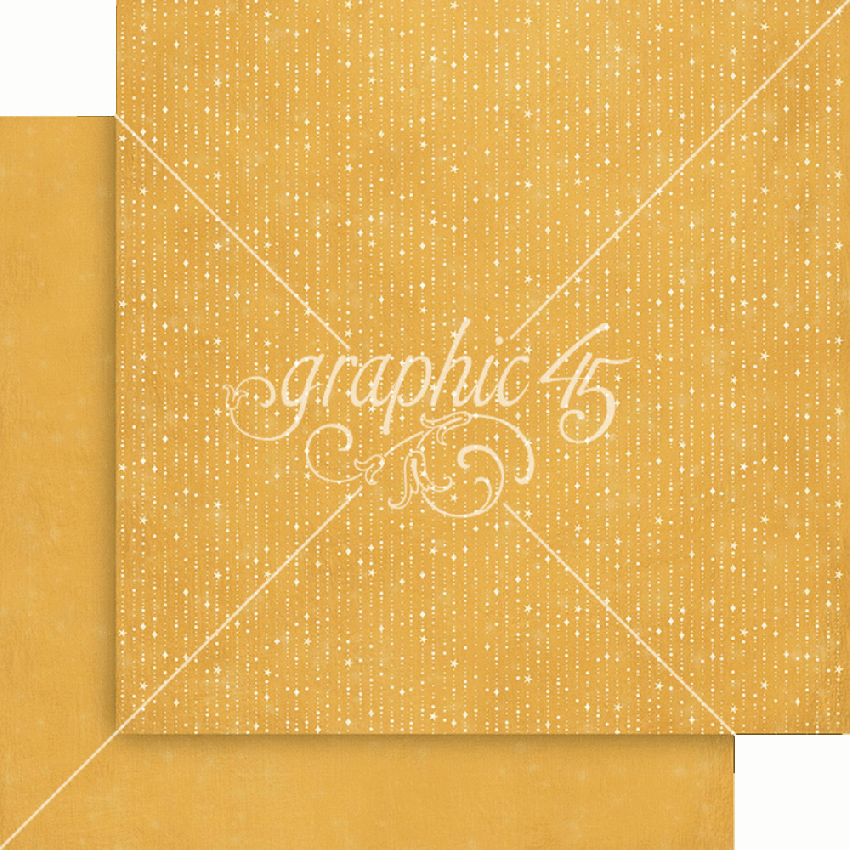 Graphic 45 - Designpapier "Merry & Bright" Patterns & Solid Pad 12x12 Inch - 16 Bogen