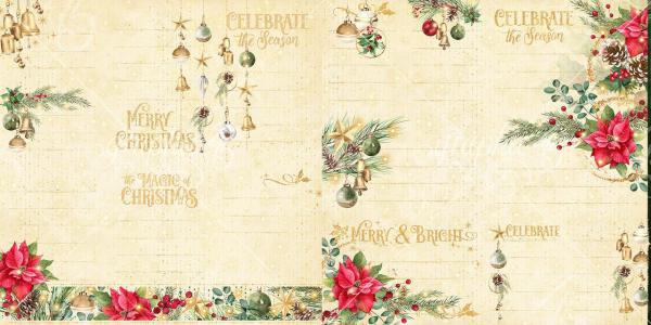 Graphic 45 "Merry & Bright" Journaling Cards