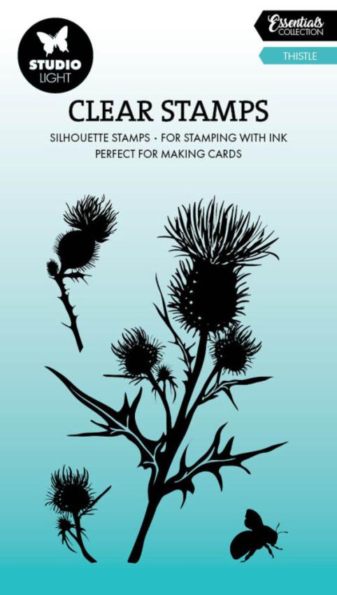 Studio Light - Stempelset "Thistle Silhouette" Clear Stamps