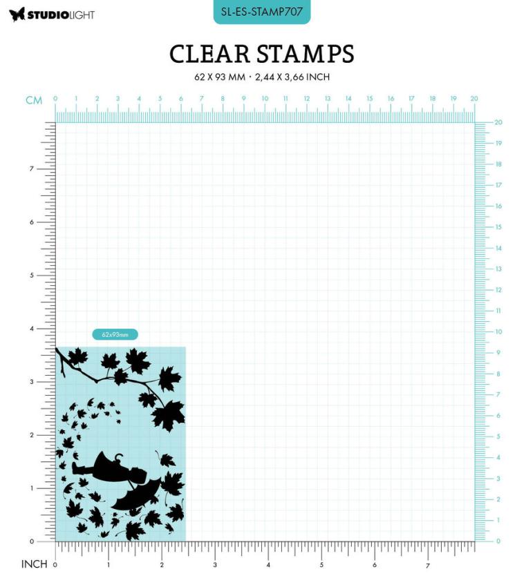 Studio Light - Stempelset "Autumn Silhouette" Clear Stamps