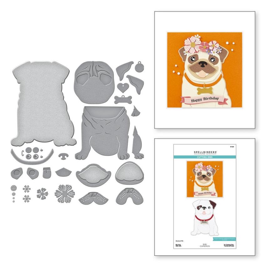 Spellbinders - Stanzschablone "Big Pug" Dies