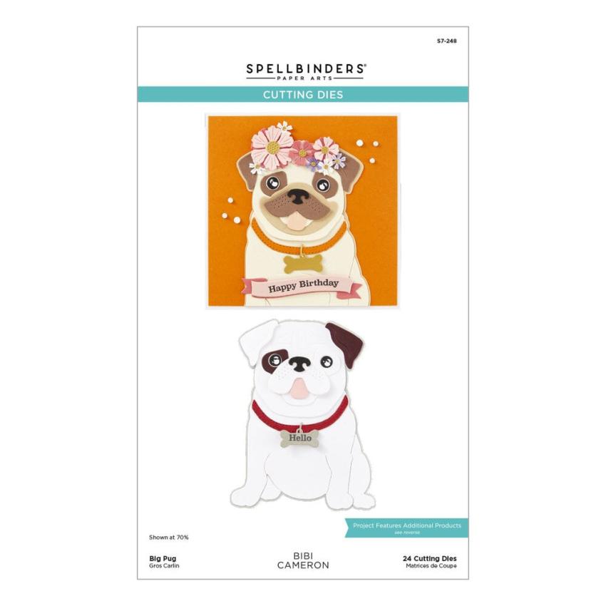 Spellbinders - Stanzschablone "Big Pug" Dies