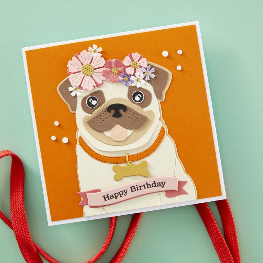 Spellbinders - Stanzschablone "Big Pug" Dies