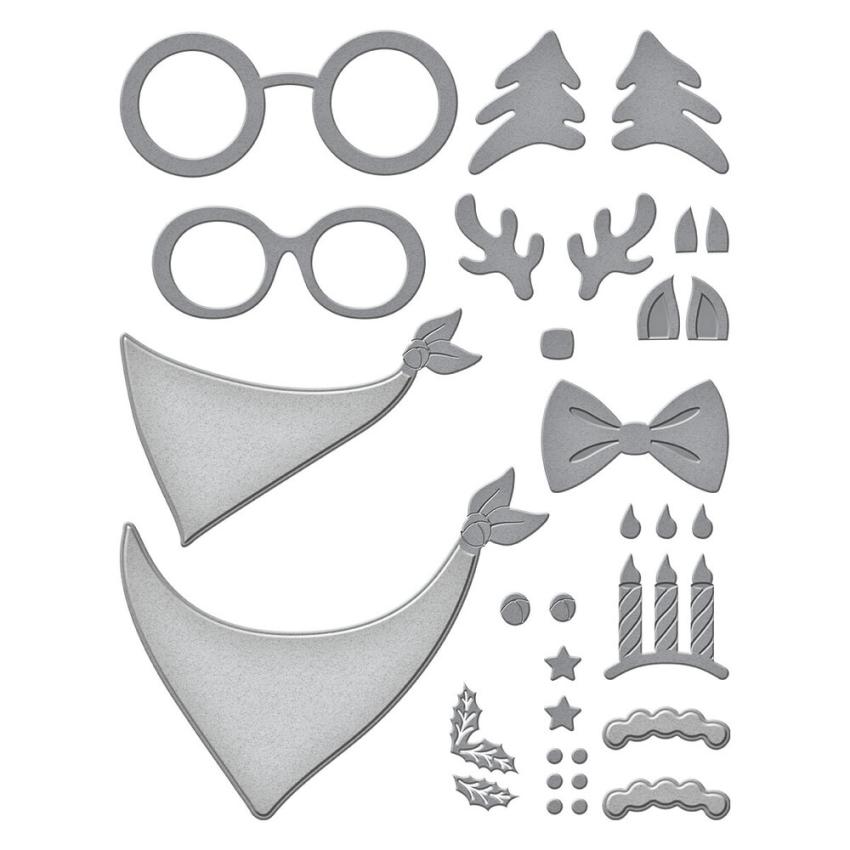 Spellbinders - Stanzschablone "Cats and Pugs Accessories" Dies