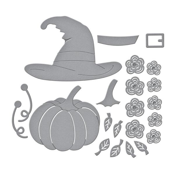 Spellbinders - Stanzschablone "Faux Embroidered Pumpkin" Dies