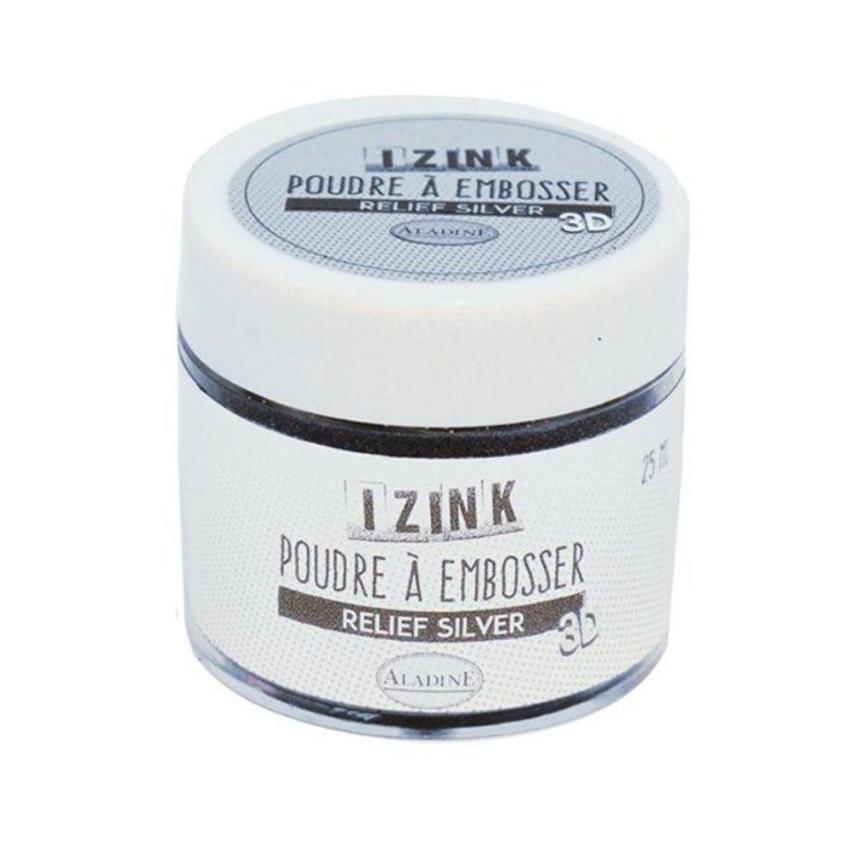 Aladine -  Embossingpulver "Silver" Embossing Powder 25ml