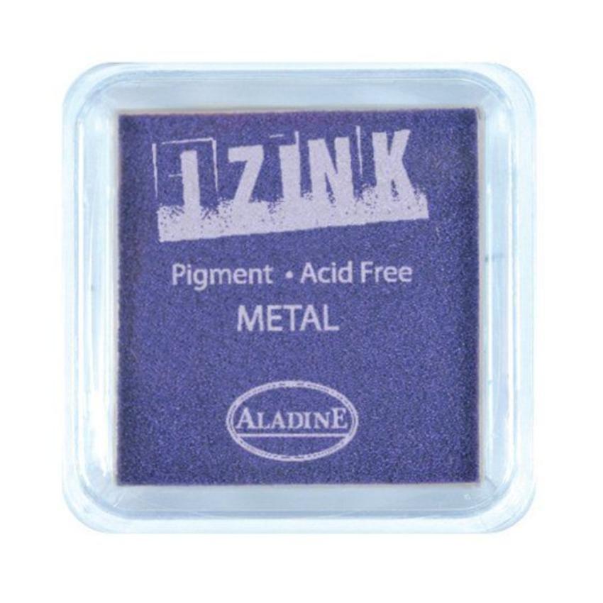 Aladine - Izink Pigment Ink Pad "Metal Purple" Pigment Stempelkissen