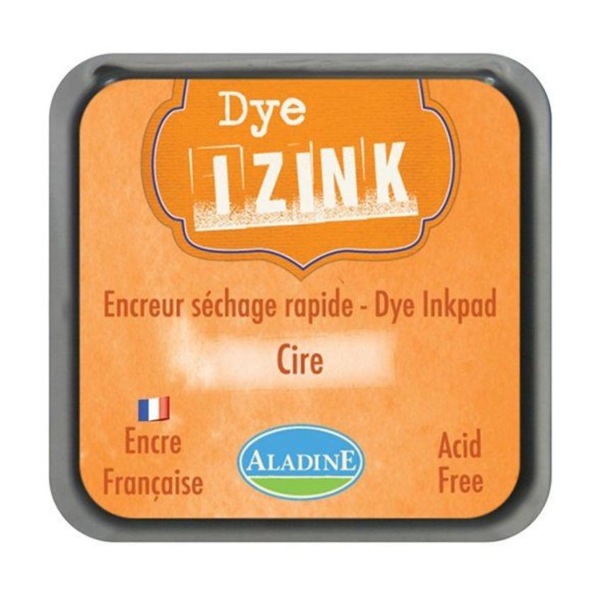 Aladine - Izink Dye Ink Pad "Orange Cire" Pigment Stempelkissen