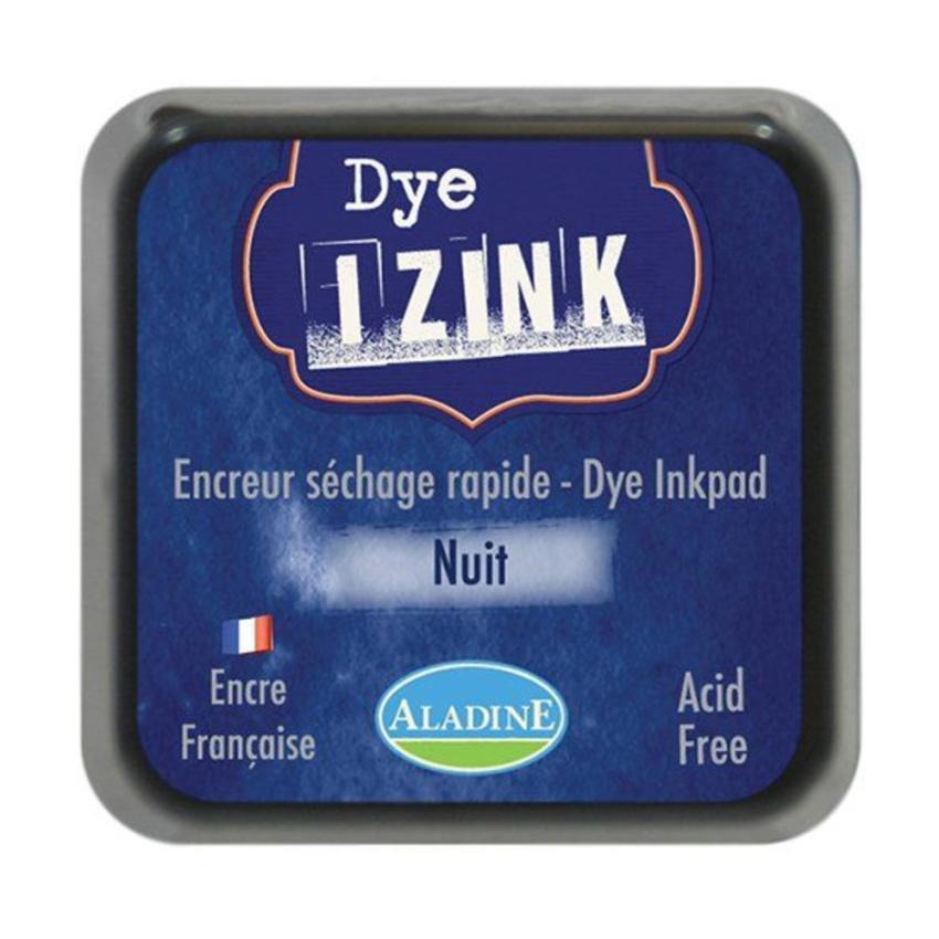 Aladine - Izink Dye Ink Pad "Bleu Outremer" Pigment Stempelkissen