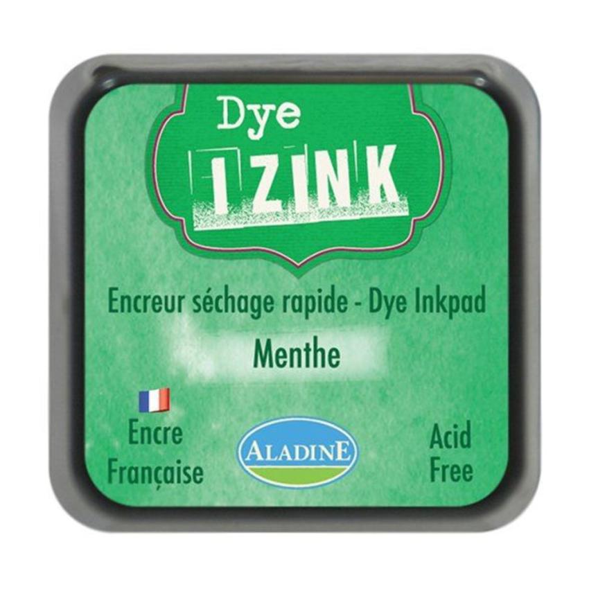 Aladine - Izink Dye Ink Pad "Vert Menthe" Pigment Stempelkissen