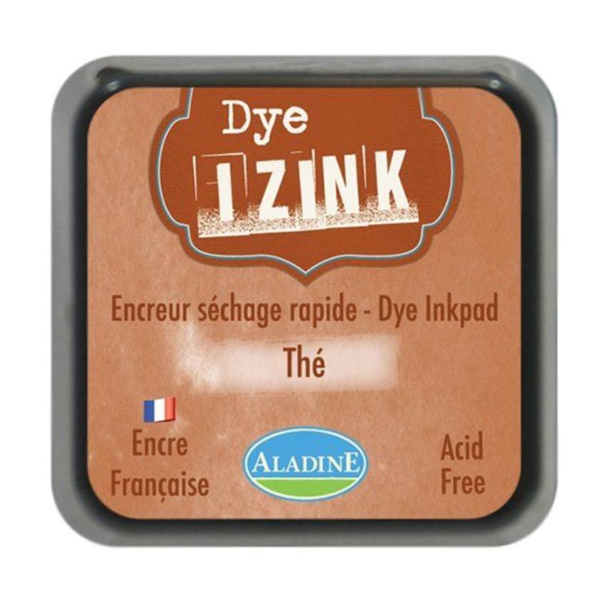 Aladine - Izink Dye Ink Pad "Brun The" Pigment Stempelkissen