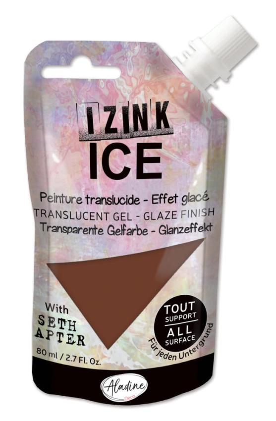 Aladine - Transparente Gelfarbe "Iced Tea" Izink Ice 80ml