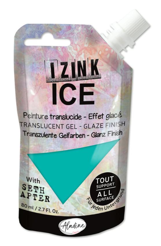 Aladine - Transparente Gelfarbe "Turquoise" Izink Ice 80ml