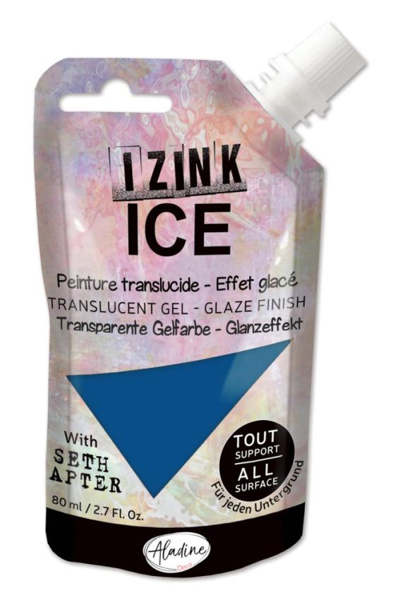 Aladine - Transparente Gelfarbe "Crystal Waters" Izink Ice 80ml