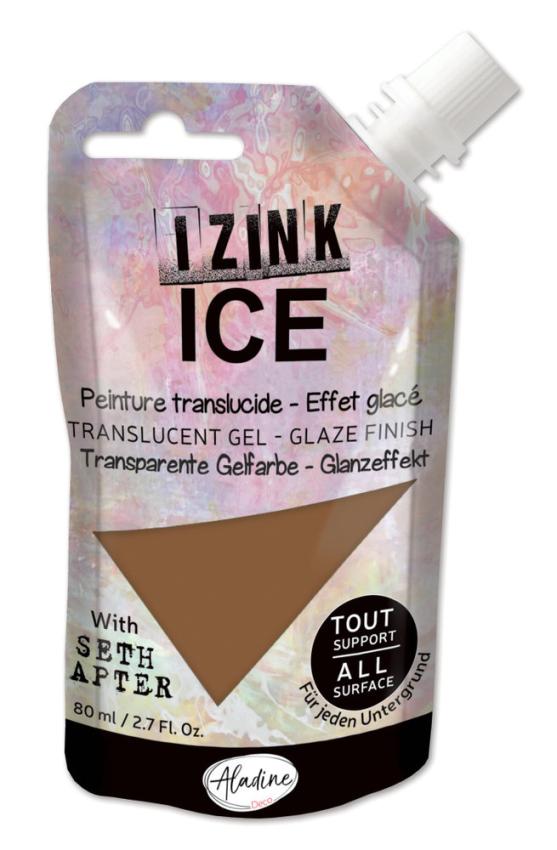 Aladine - Transparente Gelfarbe "Whickey Frost" Izink Ice 80ml