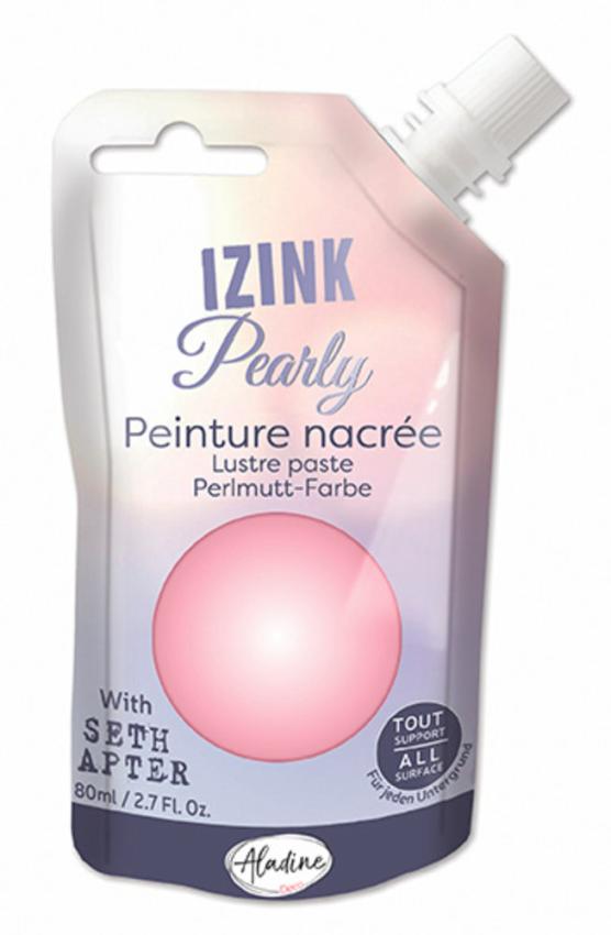 Aladine - Perlmutt Paste "Restless Rose" Izink Pearly Lustre Paste 80ml