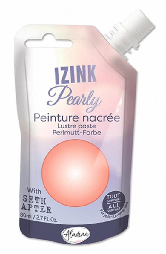 Aladine - Perlmutt Paste "Pale Peach" Izink Pearly Lustre Paste 80ml