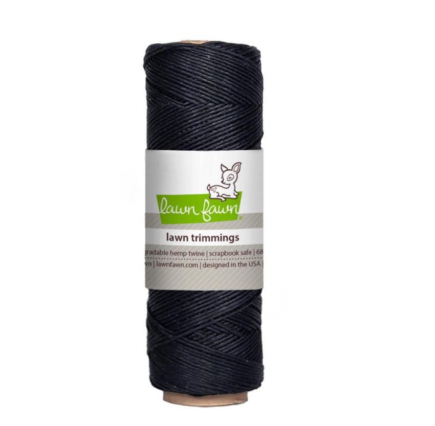 Lawn Fawn - Hemp Twine "Black"