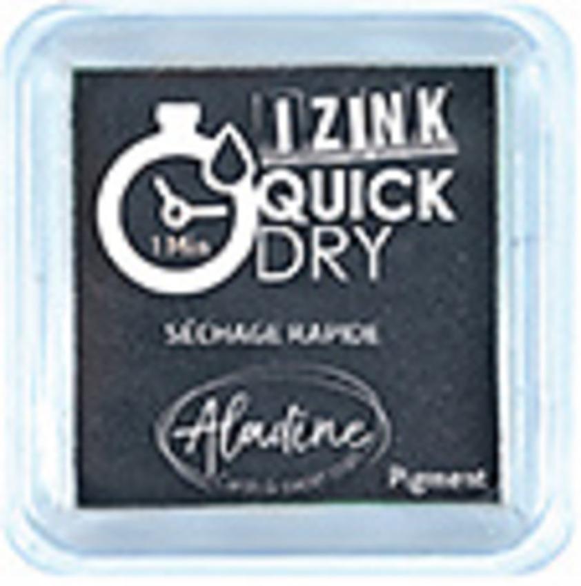 Aladine - Izink Quick Dry Ink Pad "Black" Pigment Stempelkissen