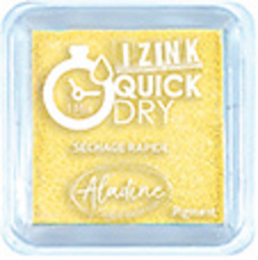 Aladine - Izink Quick Dry Ink Pad "Pastel Yellow" Pigment Stempelkissen