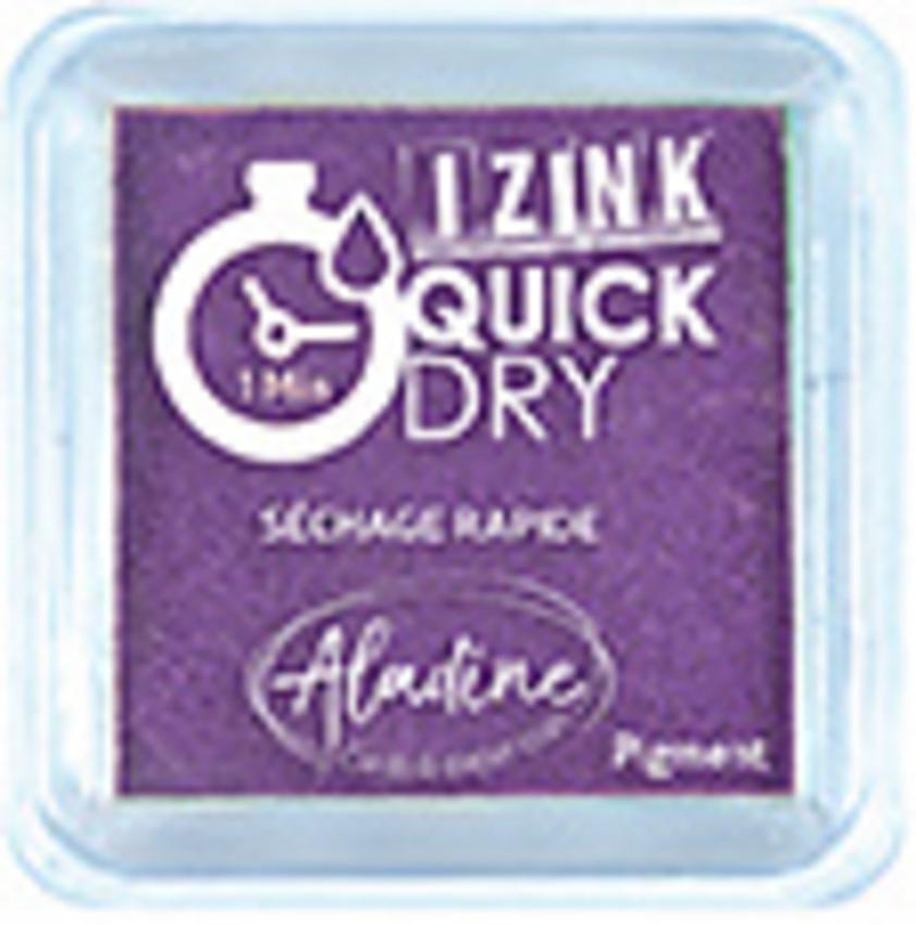 Aladine - Izink Quick Dry Ink Pad "Violet" Pigment Stempelkissen