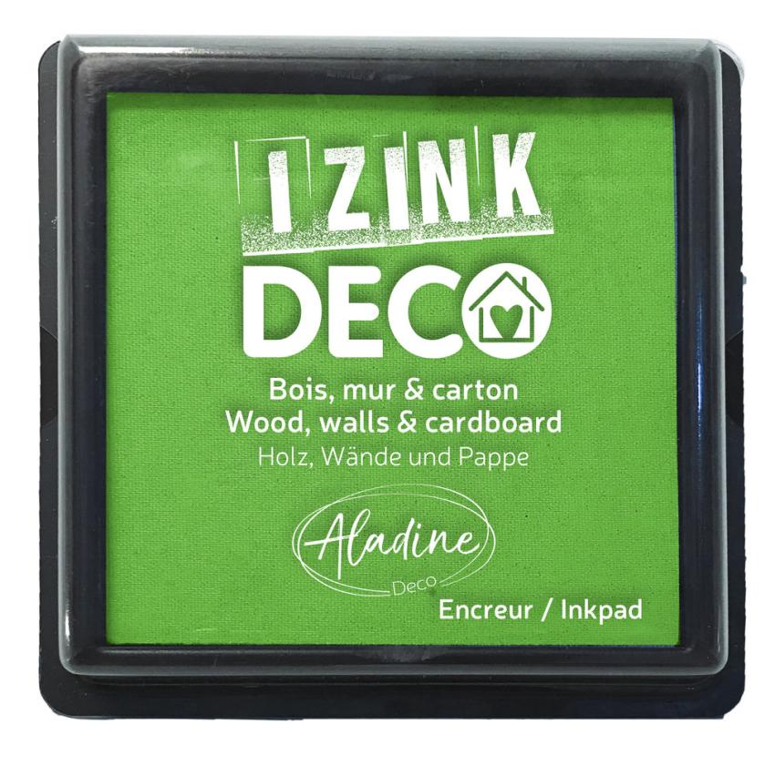 Aladine - Izink Deco Ink Pad "Green" Pigment Stempelkissen