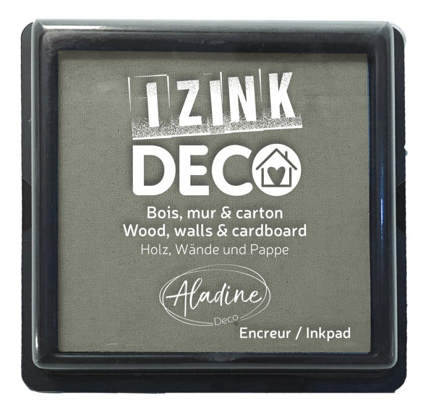 Aladine - Izink Deco Ink Pad "Grey" Pigment Stempelkissen