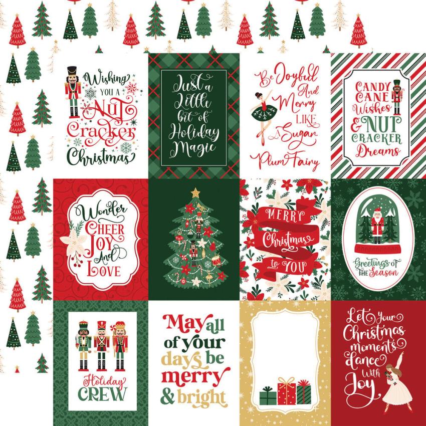 Echo Park - Designpapier "Nutcracker Christmas" Collection Kit 12x12 Inch - 12 Bogen