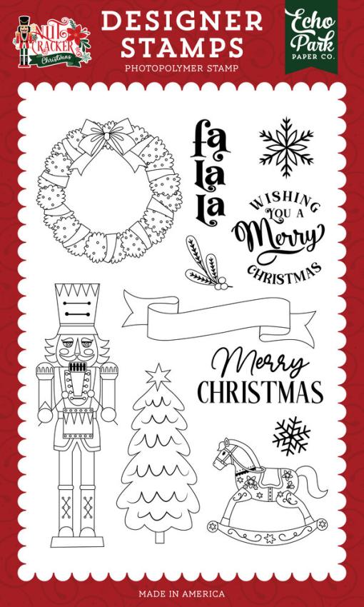 Echo Park - Stempelset "Nutcracker" Clear Stamps