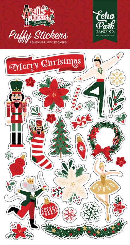 Echo Park - Aufkleber "Nutcracker Christmas" Stickers