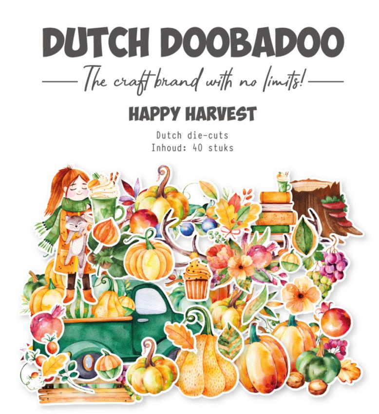 Dutch Doobadoo - Stanzteile "Happy Harvest" Die Cuts