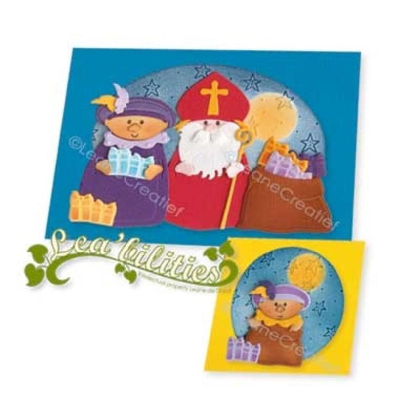 Leane Creatief - Stanz - und Prägeschablone "St. Nicholas" Cut & Emboss Dies