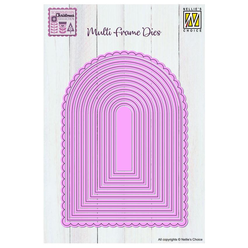 Nellie Snellen - Stanzschablone "Dome Arch" Multi Frame Dies