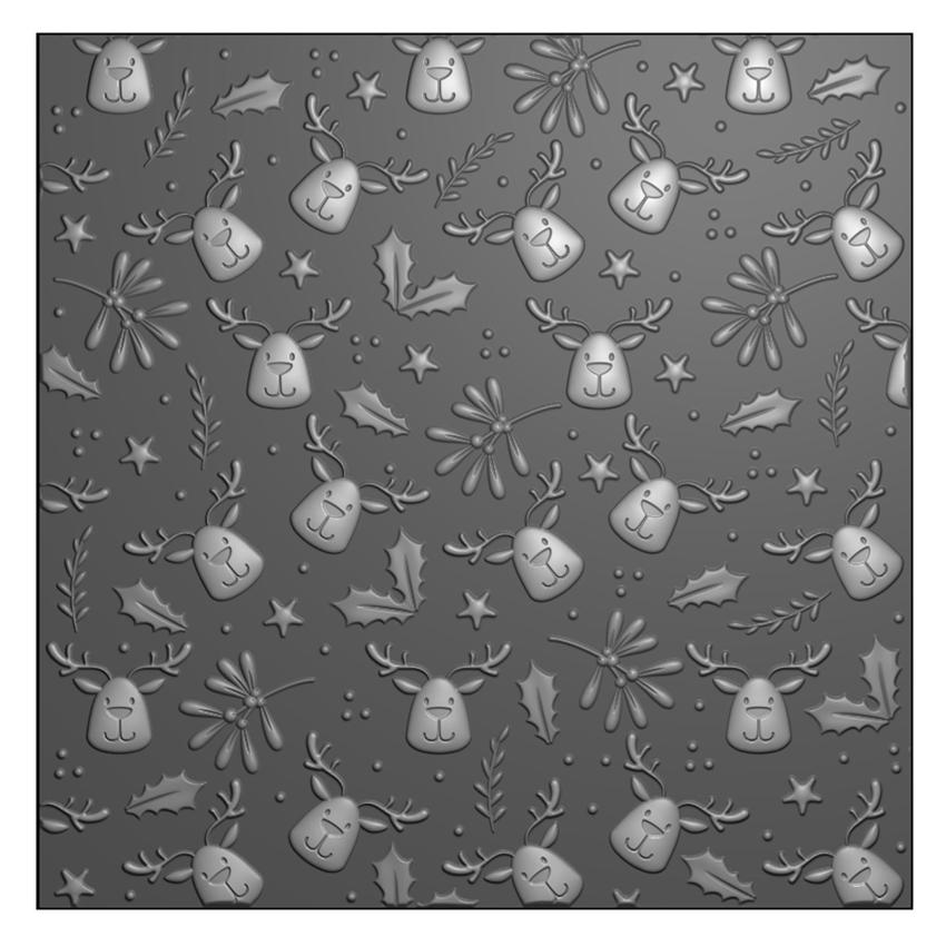 Nellie Snellen - Prägefolder "Moose" 3D Embossing Folder 